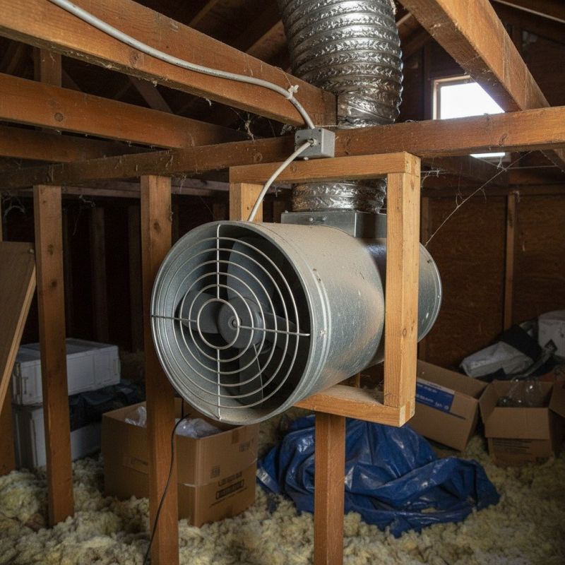 Attic Turbine Installation in Orem, UT