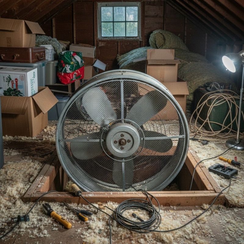 Attic Fan Repair in Heber City, UT