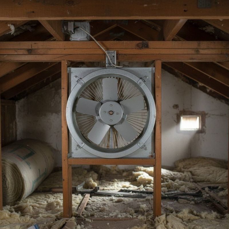 Attic Fan Replacement in Orem, UT