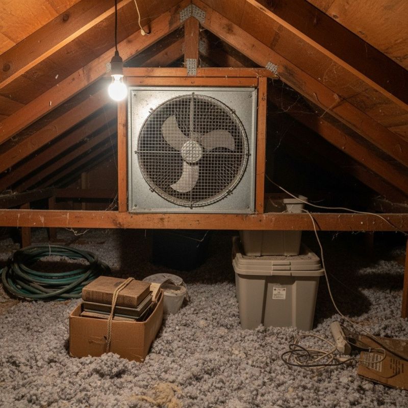Attic Fan Replacement in Provo, UT