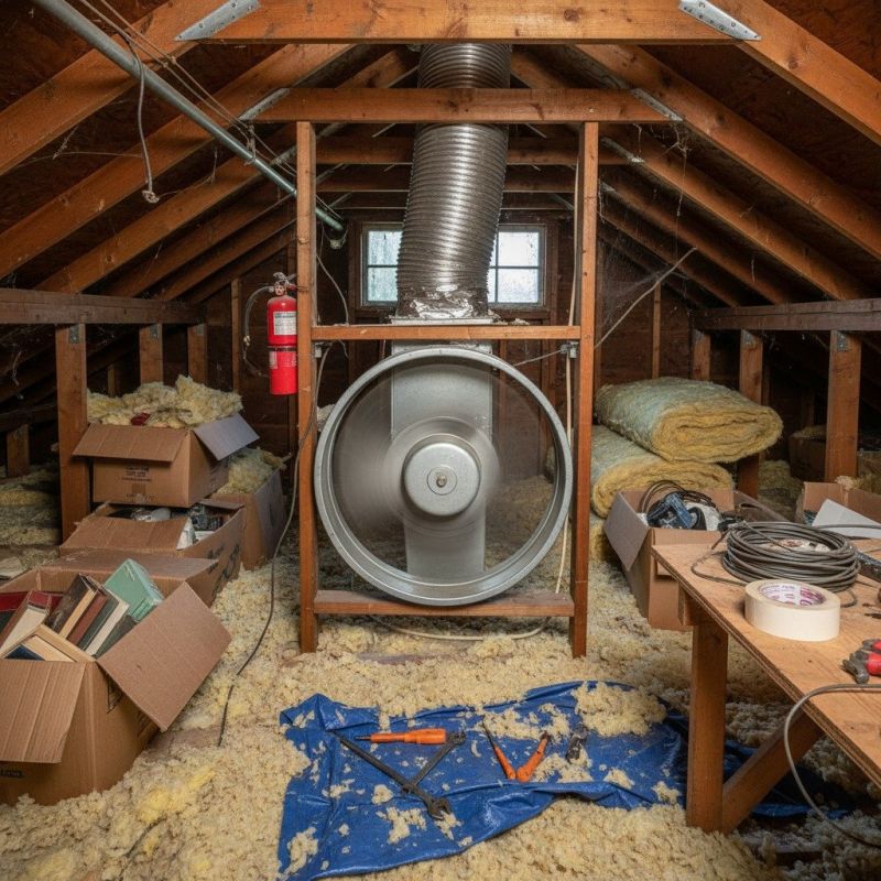 Attic Fan Servicing in Orem, UT