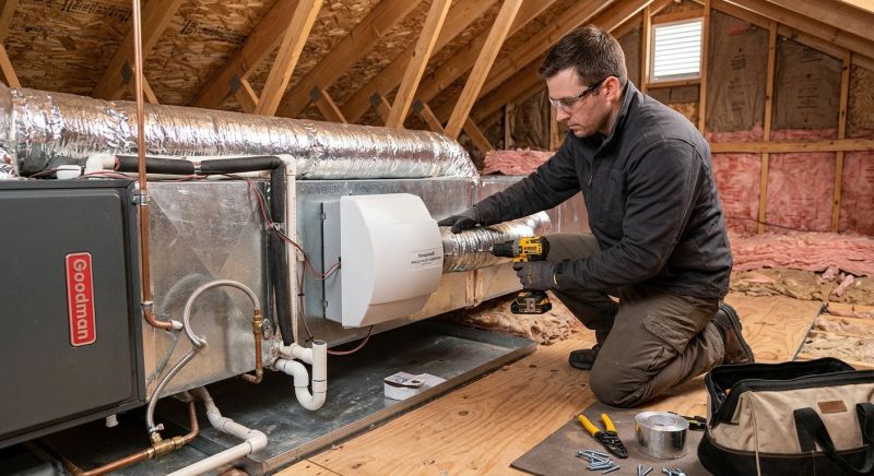 Attic Humidifier Installation in Sarasota, FL