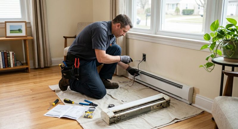 Baseboard Heater Replacement in Columbus, OH
