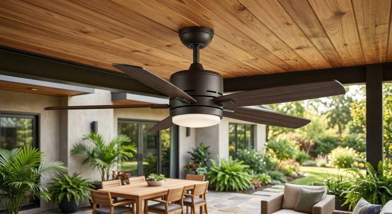 Gazebo Fan Installation in Wilmington, NC