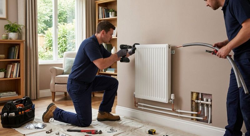 Wall Heating Installation in Monmouth County, NJ